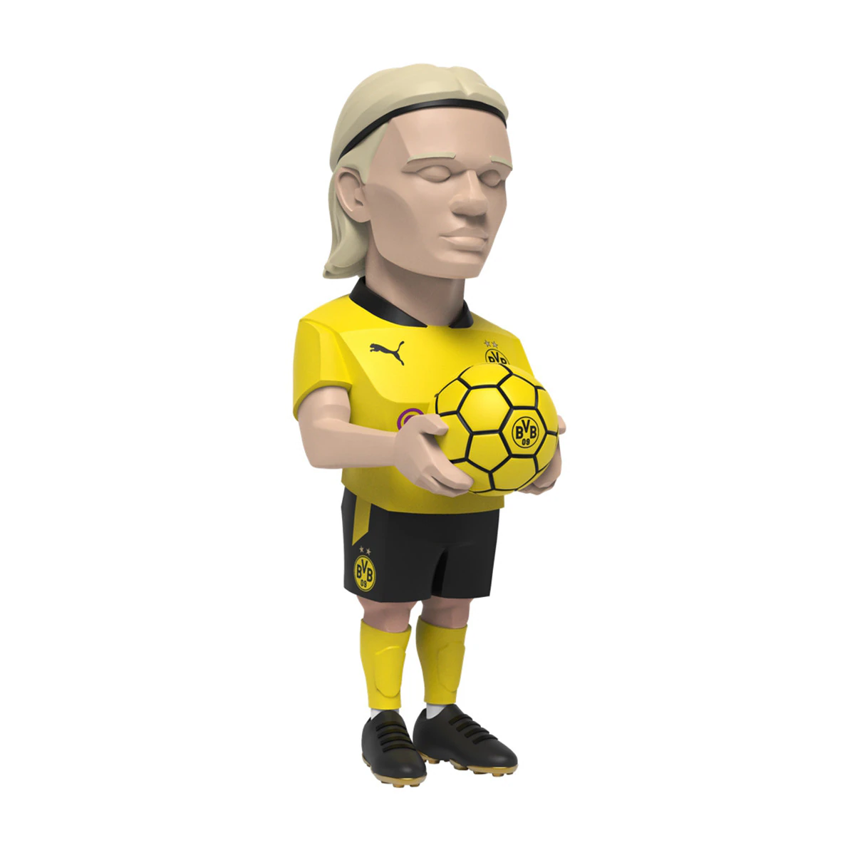 3D Printing Erling Haaland Puma Borussia Dortmund BVB toy 3D Model .c4d .max .obj .3ds .fbx .stl .blend 