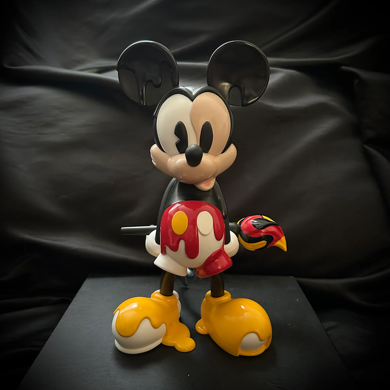 3D Printing Melt Drip Mickey Mouse toy 3D Model .c4d .max .obj .3ds .fbx .stl .blend 