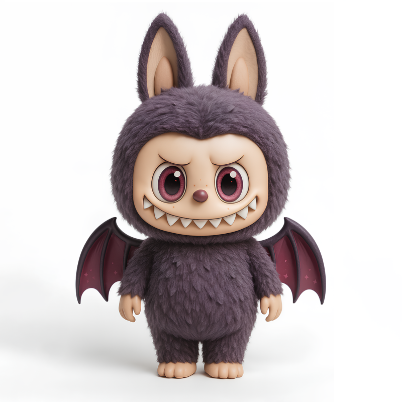 3D Printing Labubu Count Dracula Halloween toy Modelo 3D .c4d .max .obj .3ds .fbx .stl .blend 