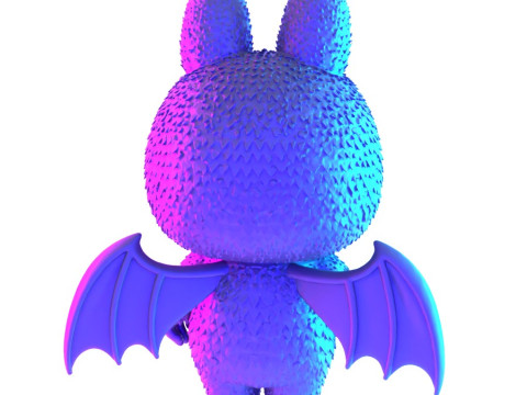 3D Printing Labubu Count Dracula Halloween toy Modelo 3D
