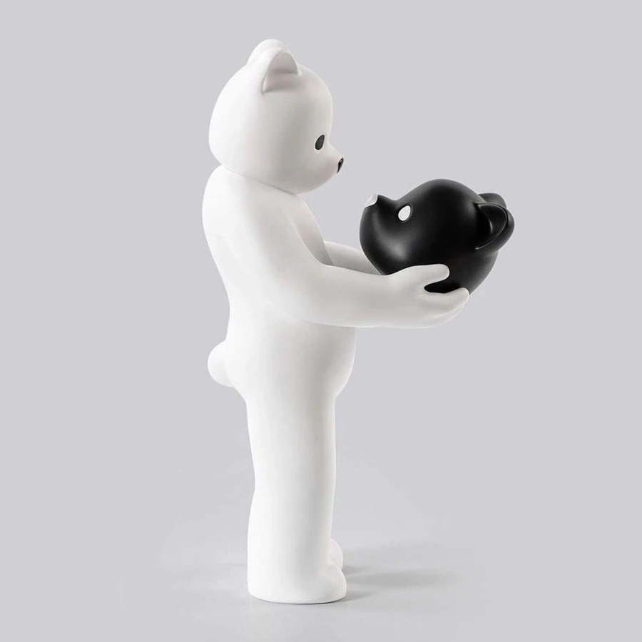 3D Printing Face to Face Bear Inner Self Luke Chueh toy 3D Model .c4d .max .obj .3ds .fbx .stl .blend 