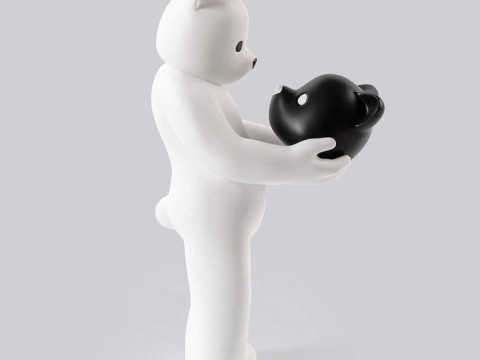 3D Printing Face to Face Bear Inner Self Luke Chueh toy 3D 模型