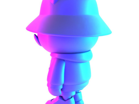 3D Printing Streetwear Bear Off White Style toy 3D 模型