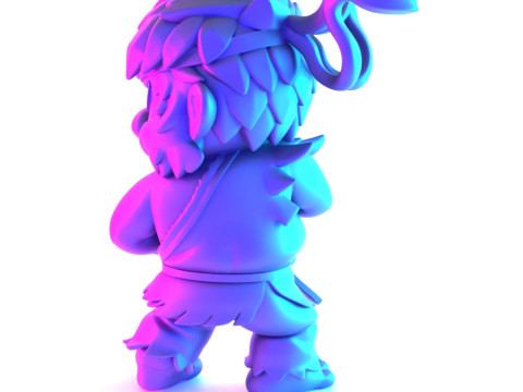 3D Printing Mario Bros Ryu Street Fighter toy Model 3D