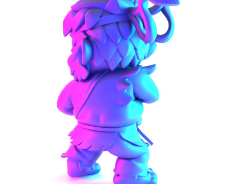 3D Printing Mario Bros Ryu Street Fighter toy Model 3D