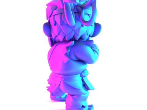 3D Printing Mario Bros Ryu Street Fighter toy Model 3D