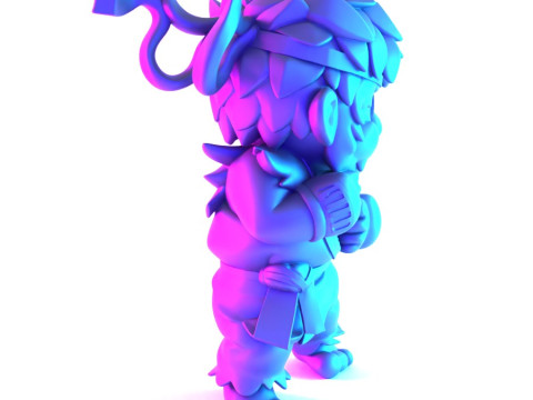 3D Printing Mario Bros Ryu Street Fighter toy Model 3D