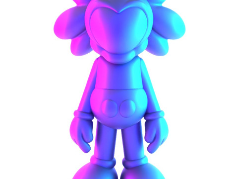 3D Printing SARU Coma Earth Wounderland ARKIV VILMANSA toy Modelo 3D