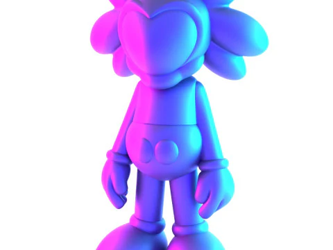 3D Printing SARU Coma Earth Wounderland ARKIV VILMANSA toy 3D Model