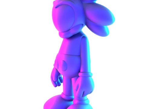 3D Printing SARU Coma Earth Wounderland ARKIV VILMANSA toy 3D Model