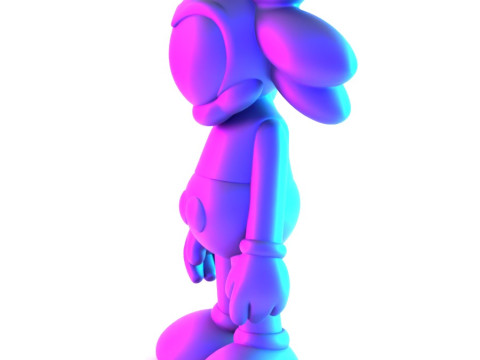 3D Printing SARU Coma Earth Wounderland ARKIV VILMANSA toy Modelo 3D