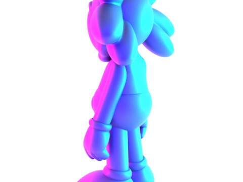 3D Printing SARU Coma Earth Wounderland ARKIV VILMANSA toy Modelo 3D