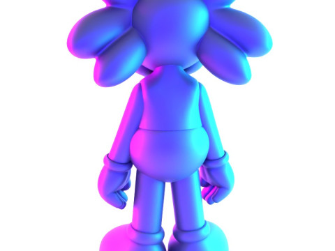 3D Printing SARU Coma Earth Wounderland ARKIV VILMANSA toy Modelo 3D