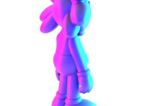 3D Printing SARU Coma Earth Wounderland ARKIV VILMANSA toy Modelo 3D