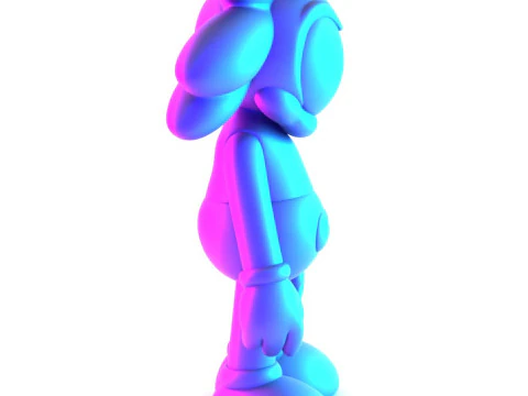 3D Printing SARU Coma Earth Wounderland ARKIV VILMANSA toy 3D Model