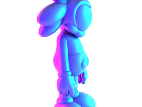 3D Printing SARU Coma Earth Wounderland ARKIV VILMANSA toy 3D Model