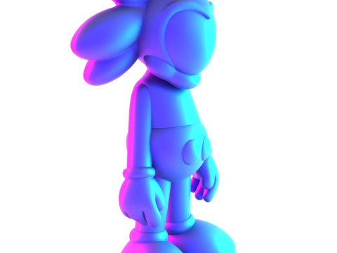 3D Printing SARU Coma Earth Wounderland ARKIV VILMANSA toy Modelo 3D