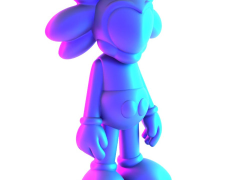 3D Printing SARU Coma Earth Wounderland ARKIV VILMANSA toy Modelo 3D