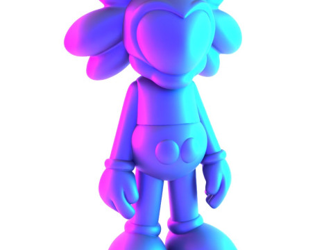 3D Printing SARU Coma Earth Wounderland ARKIV VILMANSA toy Modelo 3D