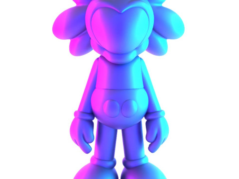 3D Printing SARU Coma Earth Wounderland ARKIV VILMANSA toy Modelo 3D