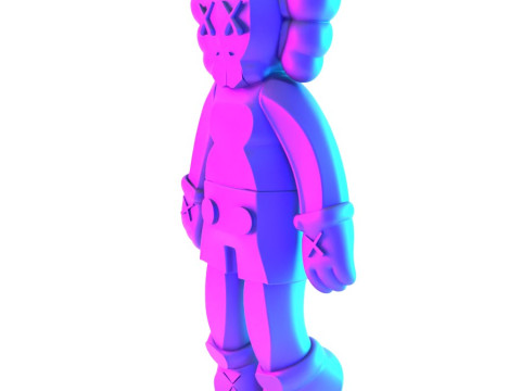 3D Printing Companion Kaws Holiday toy 3D मॉडल