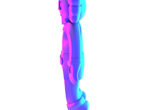 3D Printing Companion Kaws Holiday toy 3D मॉडल