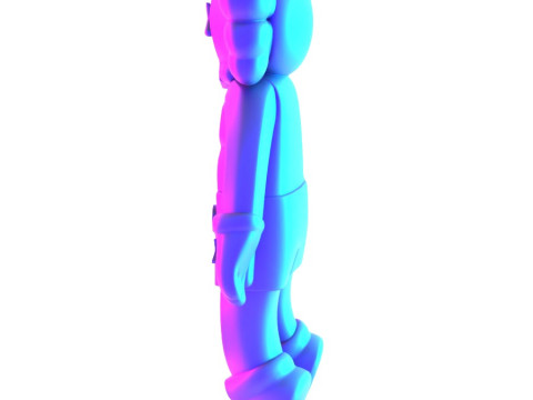 3D Printing Companion Kaws Holiday toy 3D मॉडल