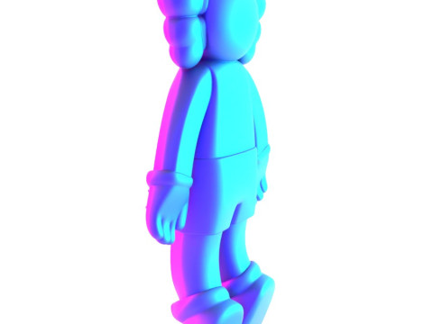 3D Printing Companion Kaws Holiday toy 3D मॉडल