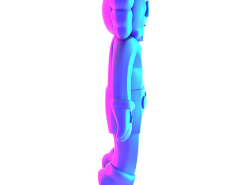 3D Printing Companion Kaws Holiday toy 3D मॉडल