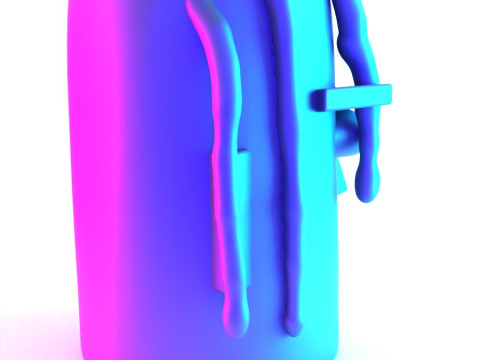 3D Printing Travis Scott SpongeBob SquarePants Look Mom I Can Swim toy 3D 모델