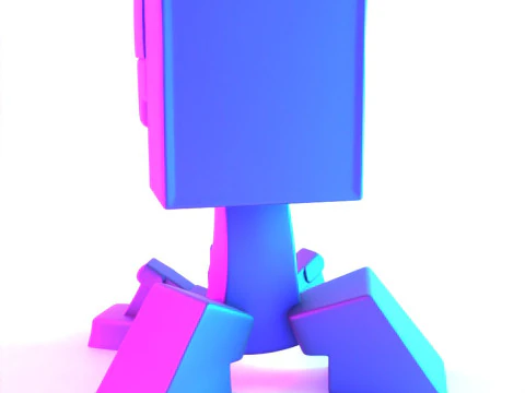 3D Printing Creeper Minecraft Anatomy Dissected toy 3D Model