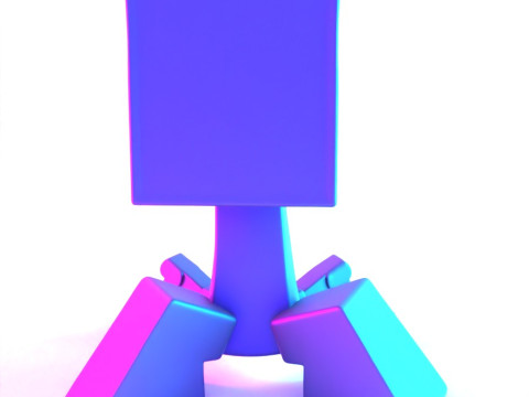 3D Printing Creeper Minecraft Anatomy Dissected toy Modello 3D
