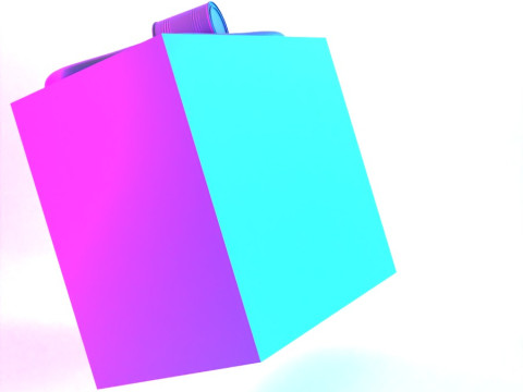 3D打印粉色糖果溢出滴熔玩具 3D 模型