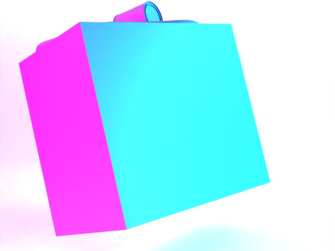 3D打印粉色糖果溢出滴熔玩具 3D 模型