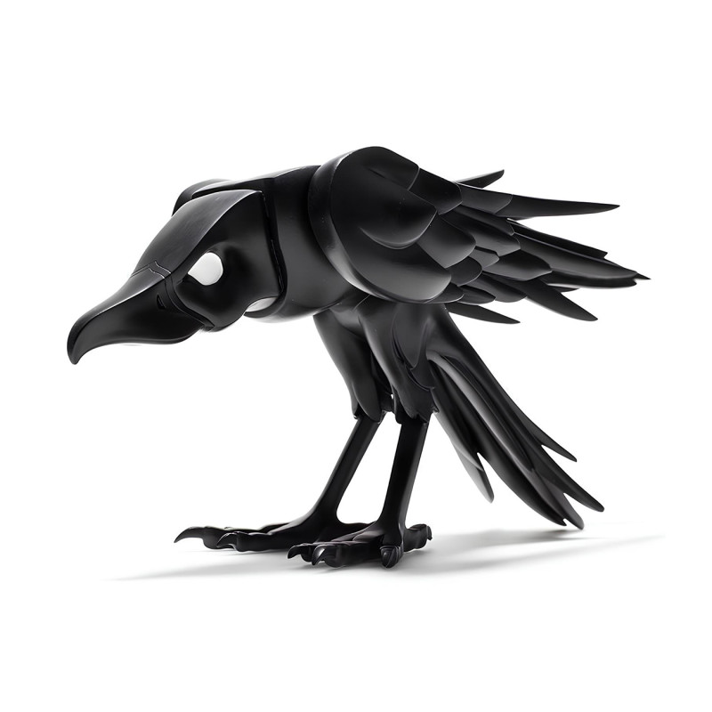 3D Printin Shade Raven Crow Nocturne Sentinel Minimalist Ornament Decoration toy 3D Model .c4d .max .obj .3ds .fbx .stl .blend 
