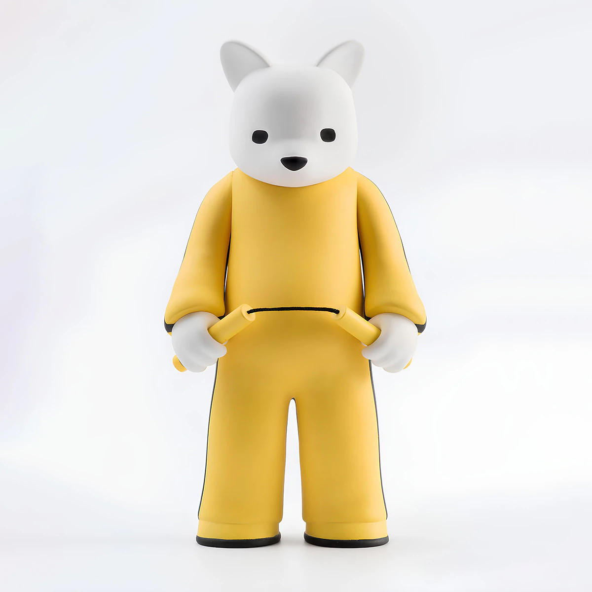 3D Printing Bruce Lee Bear Game of Death Nunchakus Luke Chueh toy 3D Model .c4d .max .obj .3ds .fbx .stl .blend 