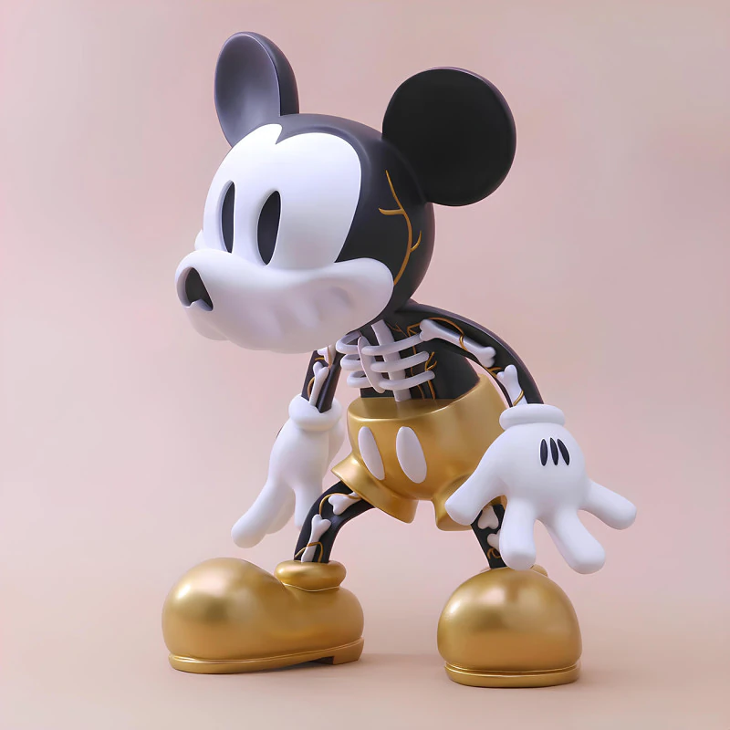 3D-печать жуткой игрушки &laquo;Кости Микки Мауса&raquo; 3D Модель .c4d .max .obj .3ds .fbx .stl .blend 