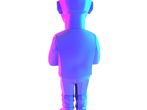 3D Printing Kasing Lung LABUBU ZIMOMO CREATOR The Monsters toy Model 3D
