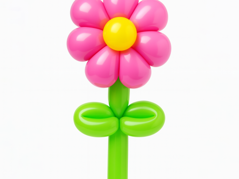 3D Printing Sunshine Flower Balloon Decoration Props Second Life toy 3D Model