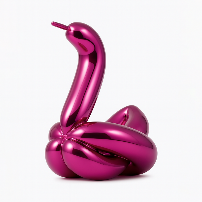 3D Printing Glam Swan Balloon Decoration Props Second Life toy 3D 模型 .c4d .max .obj .3ds .fbx .stl .blend 