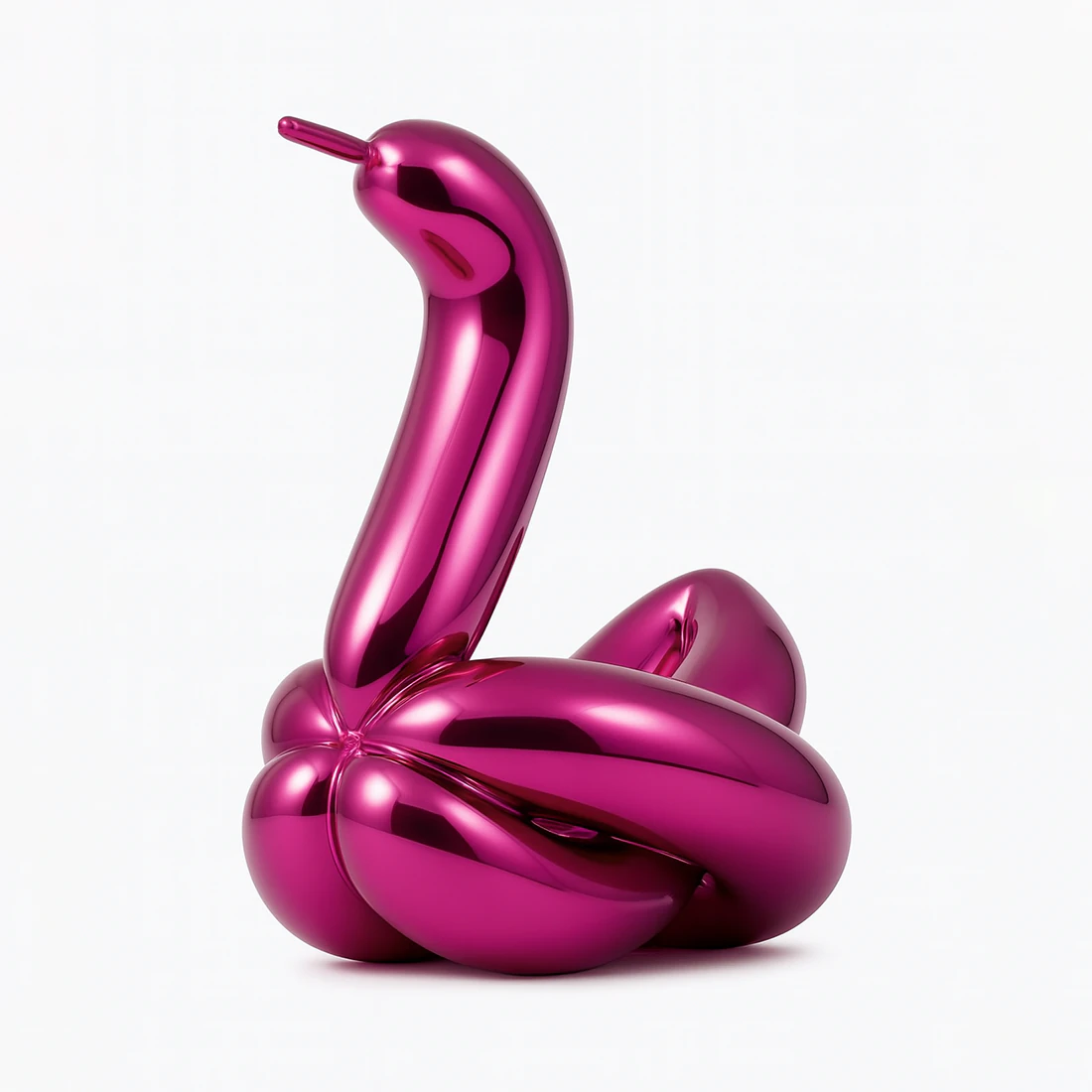 3D Printing Glam Swan Balloon Decoration Props Second Life toy 3D Model .c4d .max .obj .3ds .fbx .stl .blend 