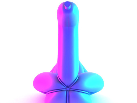 3D Printing Glam Swan Balloon Decoration Props Second Life toy 3D 模型
