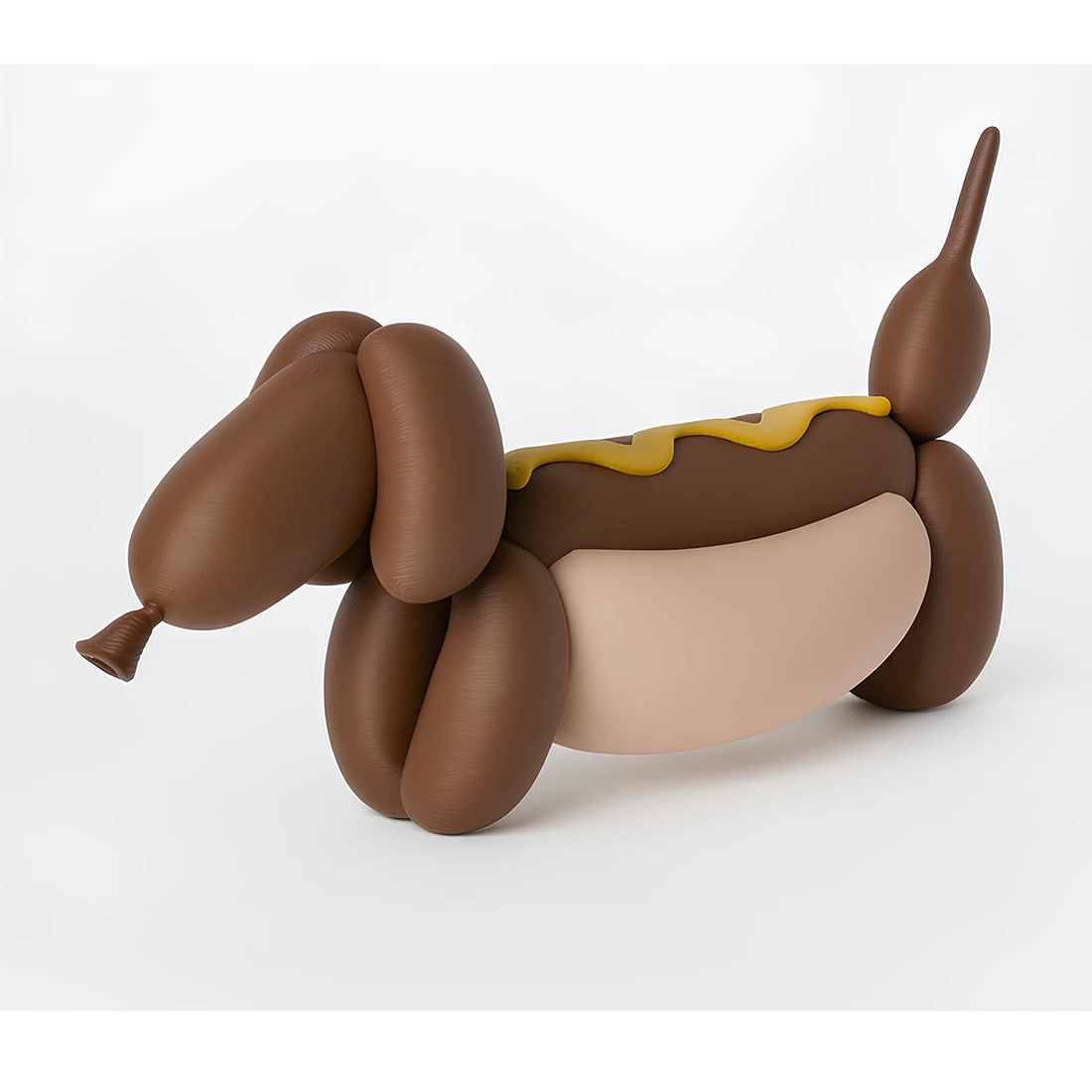 3D Printing Hotdog Pup Dog Snack Balloon Decoration Props Second Life toy 3D Model .c4d .max .obj .3ds .fbx .stl .blend 