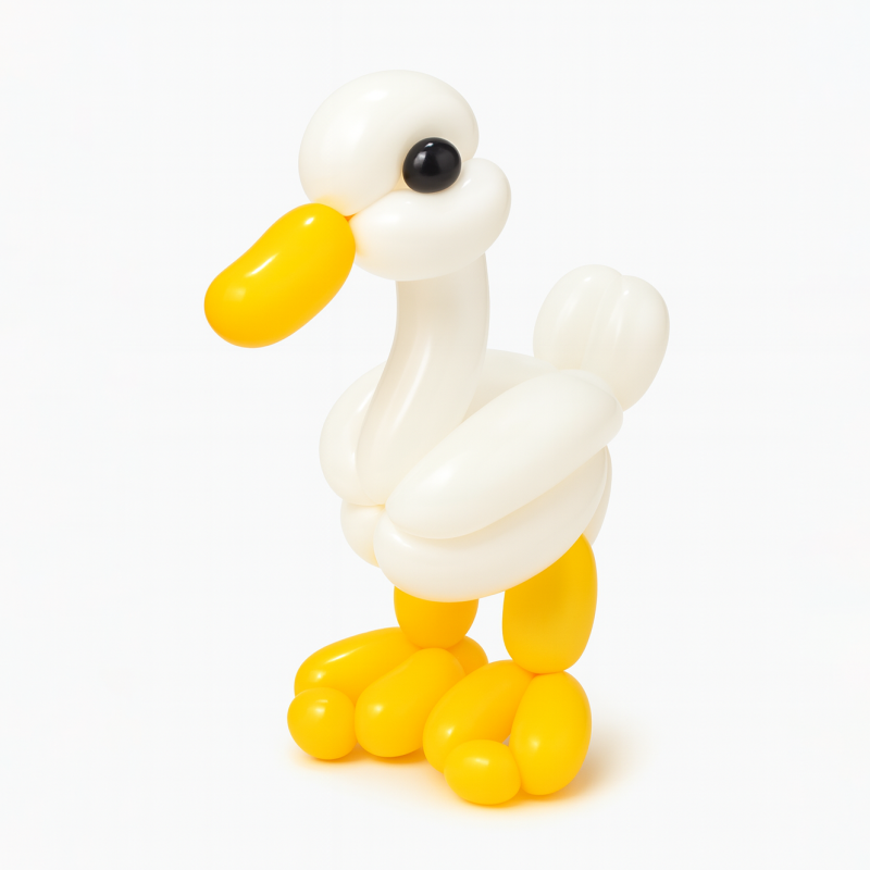 3D Printing Duck Balloon Decoration Props Second Life toy Modello 3D .c4d .max .obj .3ds .fbx .stl .blend 