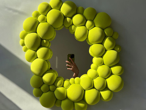 3D Printing Modern Bubbles Wall mirror Decoration toy 3D Model