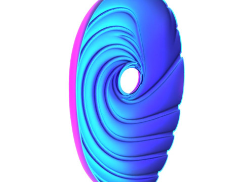 3D Printing Obito Tobi Uchiha Orange Swirl Mask Naruto Shippuden Akatsuki Sharingan Rinnegan toy 3Dモデル
