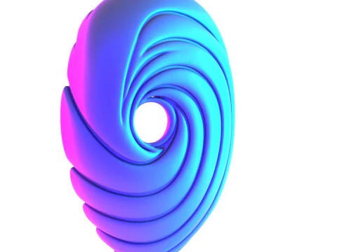 3D Printing Obito Tobi Uchiha Orange Swirl Mask Naruto Shippuden Akatsuki Sharingan Rinnegan toy 3D Model