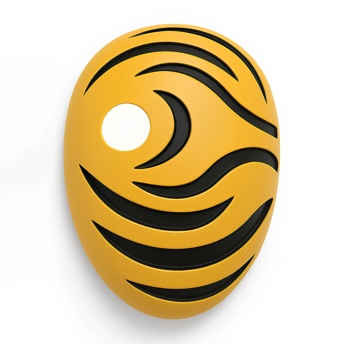 3D Printing Obito Tobi Uchiha Tiger Stripe Mask Naruto Shippuden Akatsuki Sharingan Rinnegan toy 3D Model .c4d .max .obj .3ds .fbx .stl .blend 
