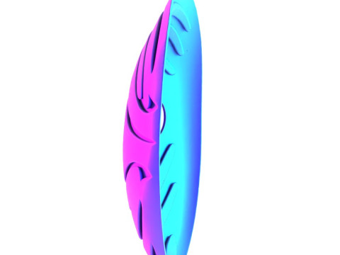 3D打印带土飞宇智波虎条纹面具火影忍者疾风传晓写轮眼轮回眼玩具 3D 模型