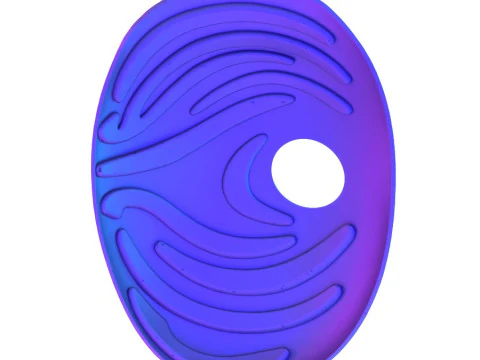 3D Printing Obito Tobi Uchiha Tiger Stripe Mask Naruto Shippuden Akatsuki Sharingan Rinnegan toy 3D Model